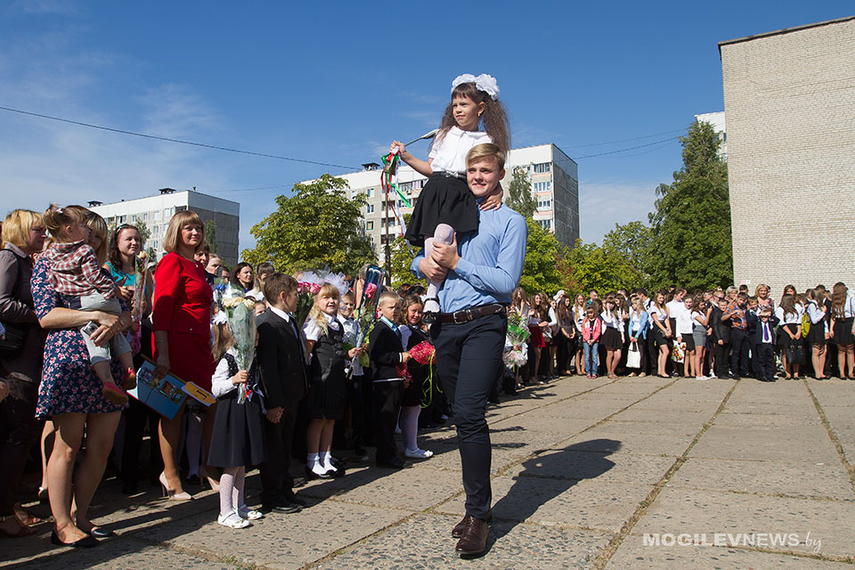 Общегородская торжественная линейка 1 сентября начнется в 10 часов в Могилеве