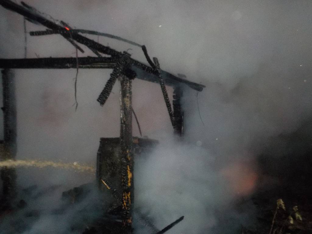 В Бобруйском районе устанавливают личность погибшего в огне человека