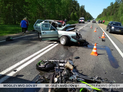 Два человека погибли в ДТП в Быховском районе