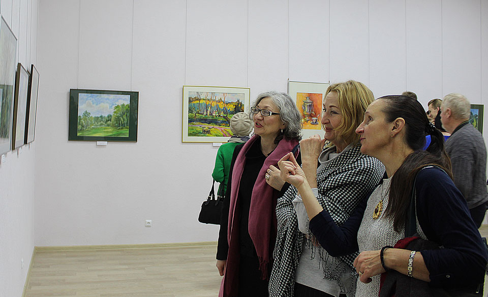 Выставка акварели открылась в музее Масленикова. Фото