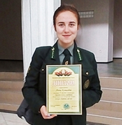 Гимназистка из Краснополья в числе призеров республиканского лесного конкурса