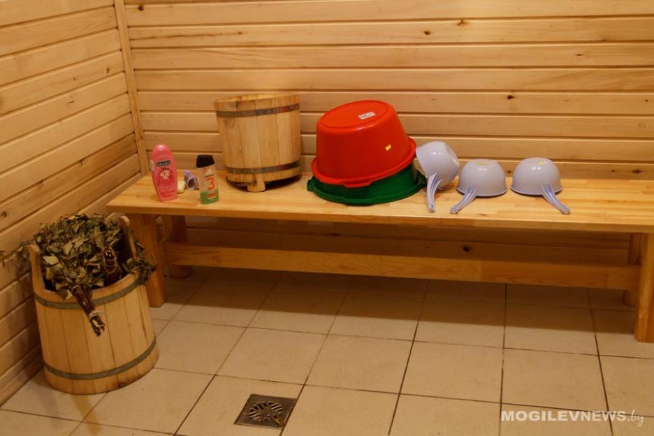 Средняя загрузка бань в Могилеве не превышает 40%