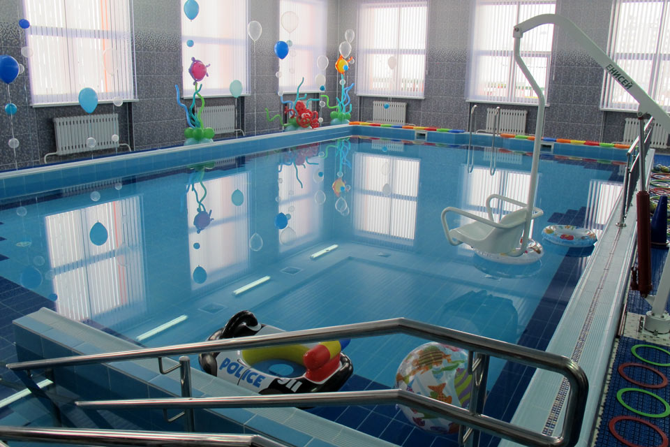 Бассейн в детском саду №117 Могилева запустили в работу