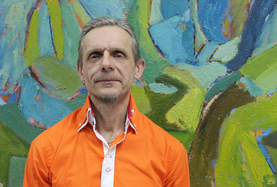 Выставка работ Беспалова открылась в частной галерее Воробьева в Могилеве. Фото