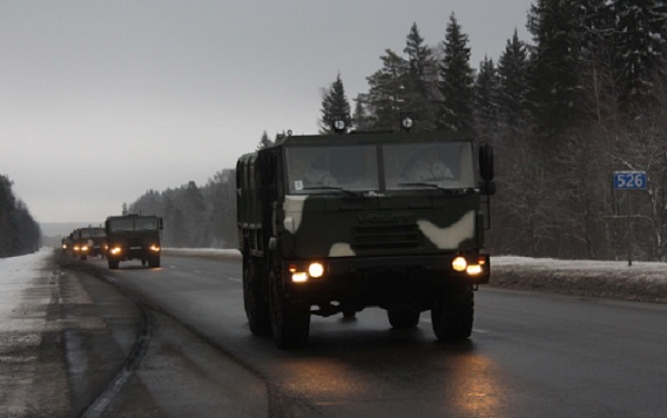 Минобороны предупреждает о движении военной техники по дорогам Могилевской области 6 февраля