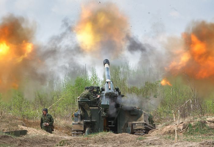 Лучшую артиллерийскую батарею определяют на полигоне Осиповичского района