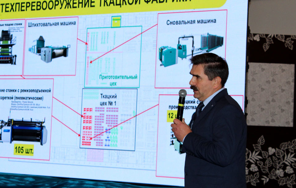Установка нового оборудования началась на ткацкой фабрике «Моготекс»