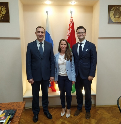 Договоренности о совместном проекте  по повышению квалификации белорусских студентов достигнуты между БРУ и немецким вузом