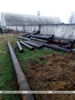 Житель Горецкого района хотел незаконно заработать на 5,6 т лома чермета