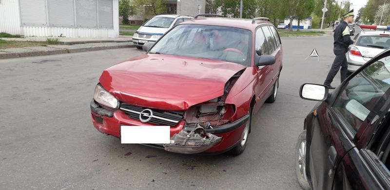 «Фиат» столкнулся с «Опелем» в Могилеве