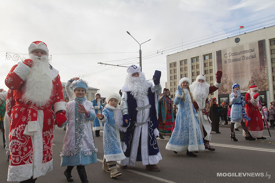 Новогодние и рождественские мероприятия в Могилеве торжественно откроют 22 декабря