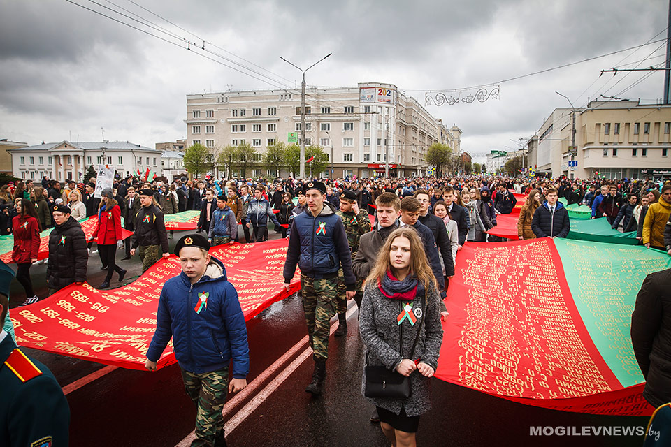 Утверждена программа праздничных мероприятий, посвященных Дню Победы, в Могилеве