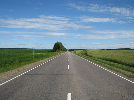 Весенний осмотр сети автомобильных дорог общего пользования проходит в Могилевской области