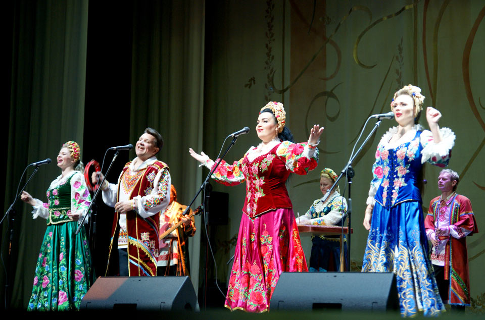 Ансамбль «Бяседа» выступил в Могилеве