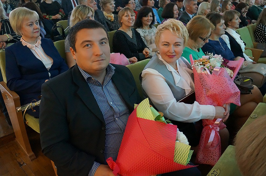 Торжественное мероприятие, посвященное Дню учителя,  прошло в Могилеве