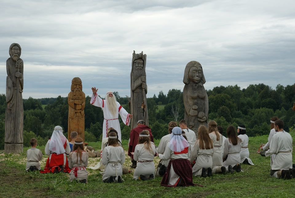 В Чаусском районе прошел этнический праздник "У госці да радзімічаў". Фото