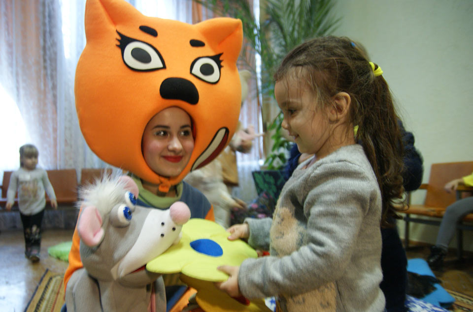 В Могилевской областной детской больнице  прошла благотворительная встреча-концерт. Фото