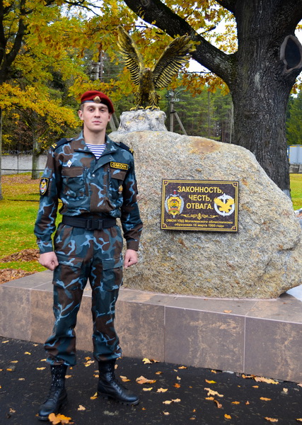 Лейтенант из  могилевского ОМОНа стал обладателем крапового берета