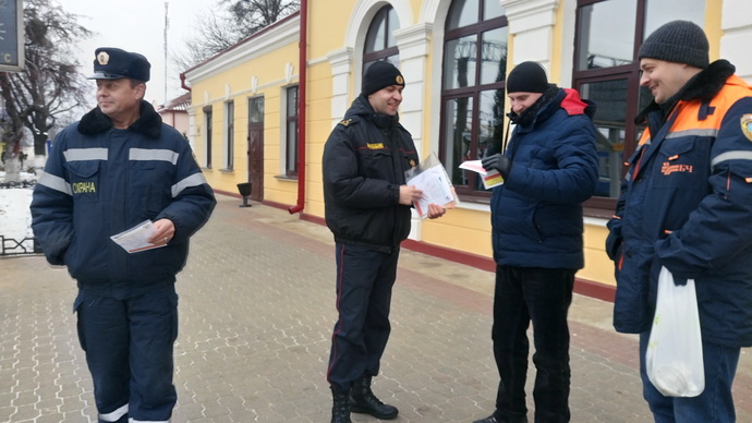 Акцию «Стоп – неверный шаг» провела осиповичская милиция на транспорте