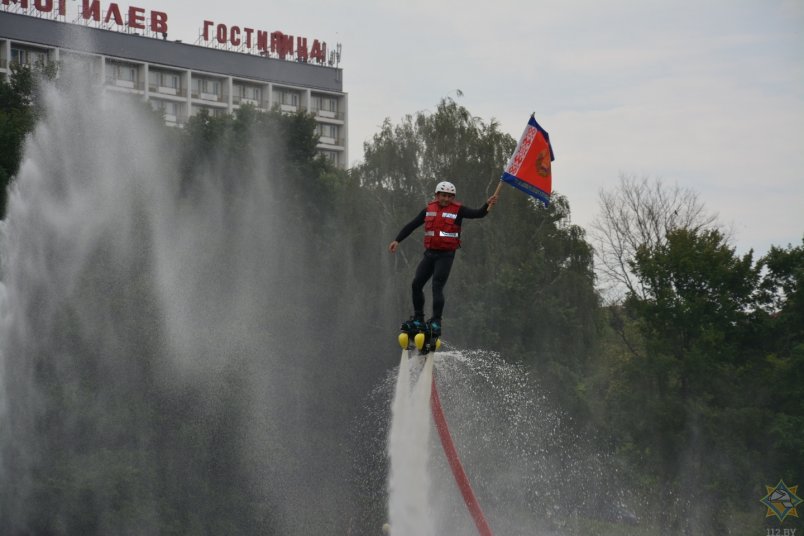 165-летие пожарной службы отметили в Могилеве. Фото