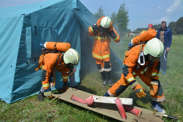 Областной слет юных спасателей-пожарных прошел в Могилеве