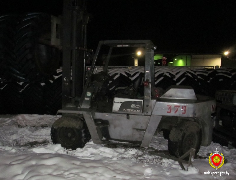 Причину смерти машиниста погрузчика на ОАО «Белшина» устанавливают судебно-медицинские эксперты