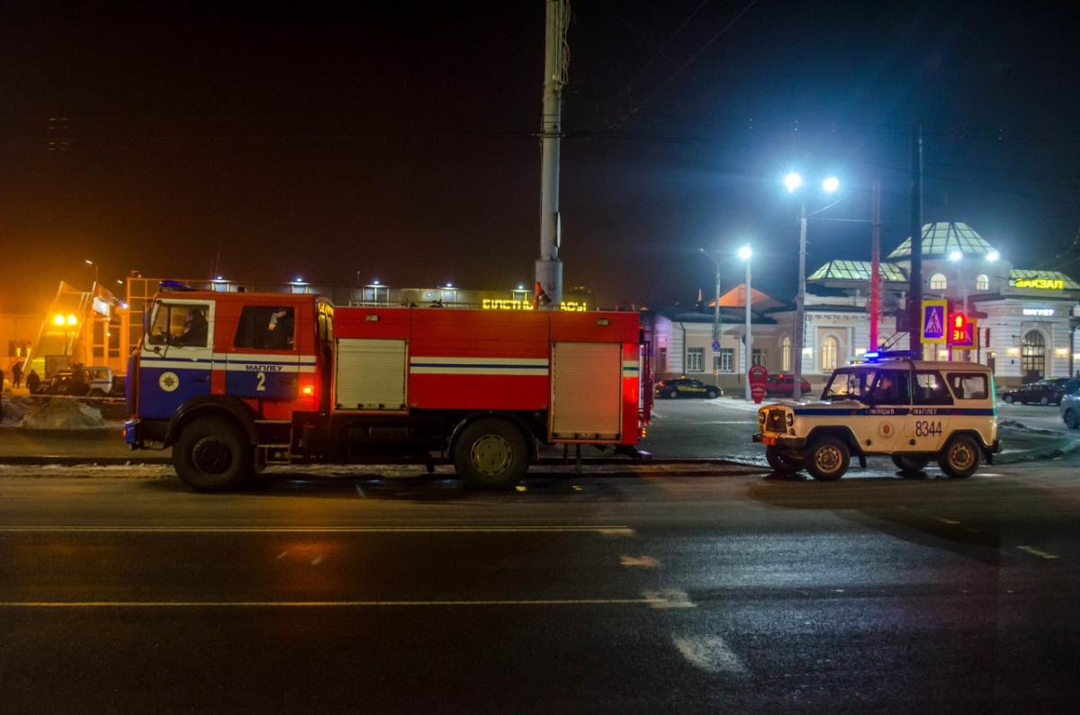 Из-за подозрительной сумки около вокзала в Могилеве ограничивали движение транспорта