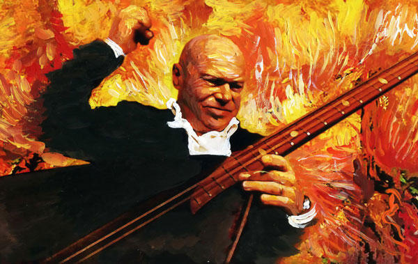 Виртуоз балалайки-контрабаса Михаил Дзюдзе даст концерт в Могилеве