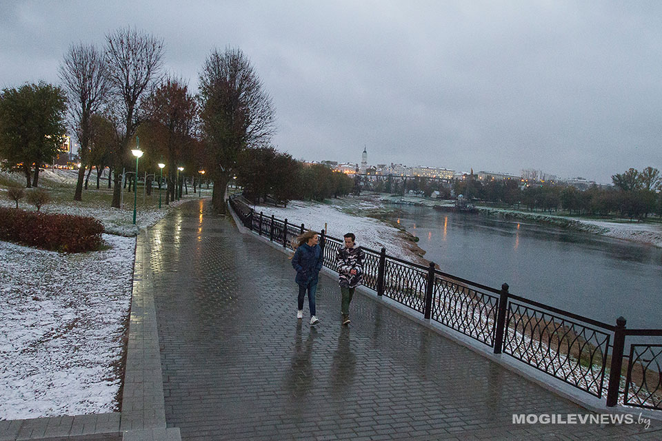 Мокрый снег, переходящий в дождь, и до +5°С ожидается в первой половине недели в Могилевской области