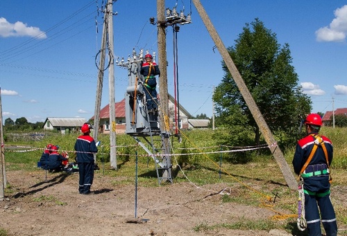 «Могилевэнерго» принял участие в белорусско-российской общесетевой противоаварийной тренировке в Гомельской области