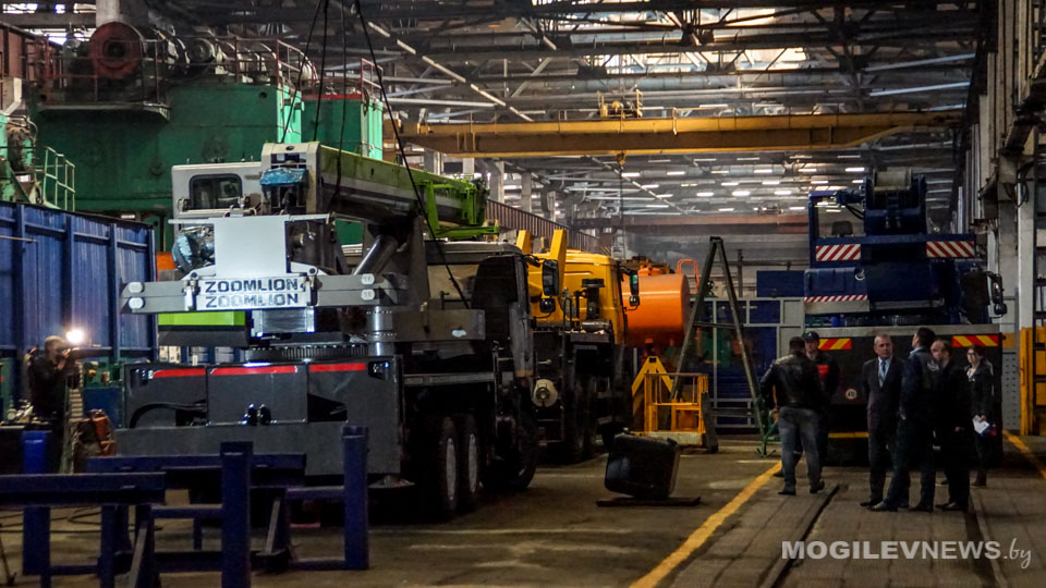 Почти на 30% вырос экспорт продукции машиностроения предприятий Могилевщины