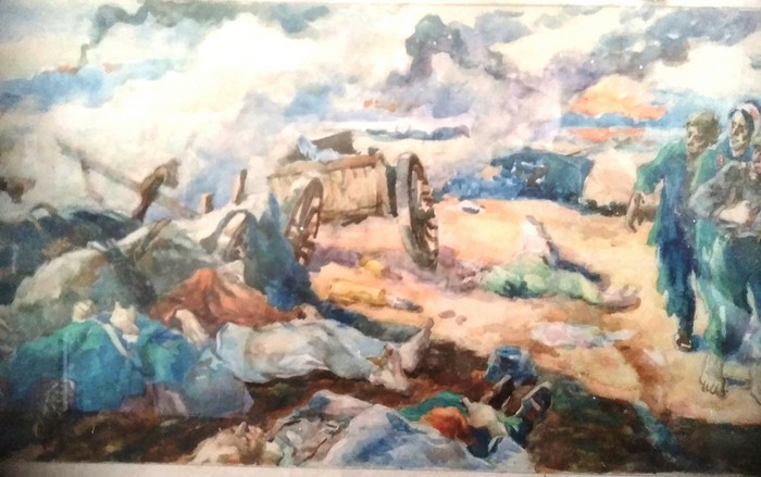 Выставка «Художник-солдат» открылась в Бобруйске