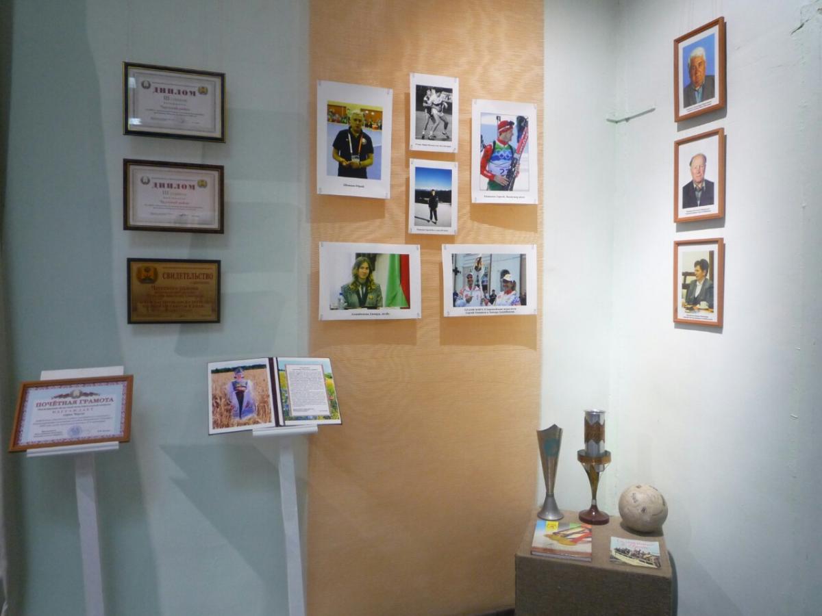 Выставка, посвященная 95-летию Чаусского района, открылась в райцентре