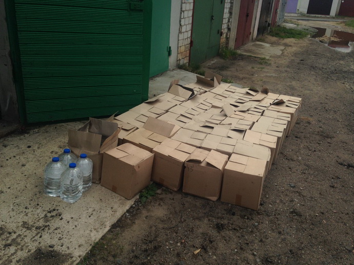 Более 1000 литров спирта изъяли в Бобруйске