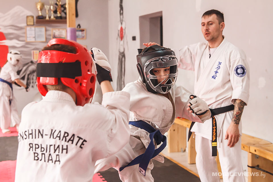 Могилевские каратисты готовятся к международному турниру «Belarus open karate cup». Фото