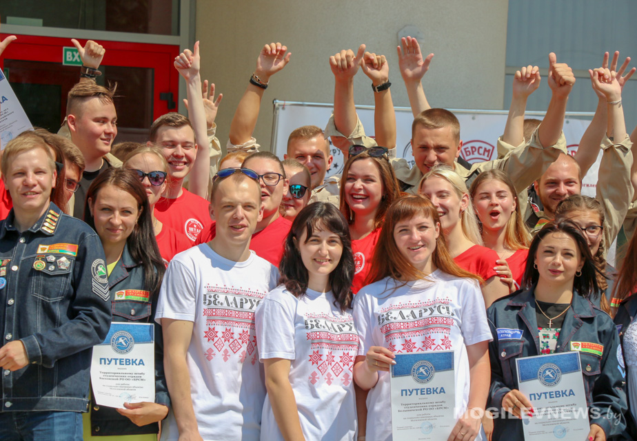 Торжественное открытие третьего трудового семестра состоялось в Могилеве. Фото