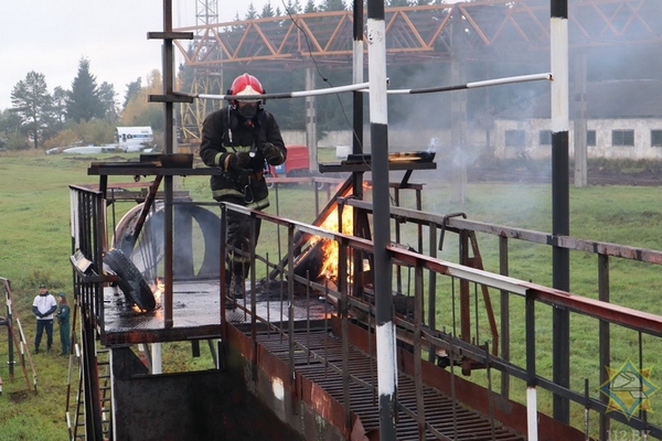 Представители Могилева стали призерами профессионального конкурса МЧС