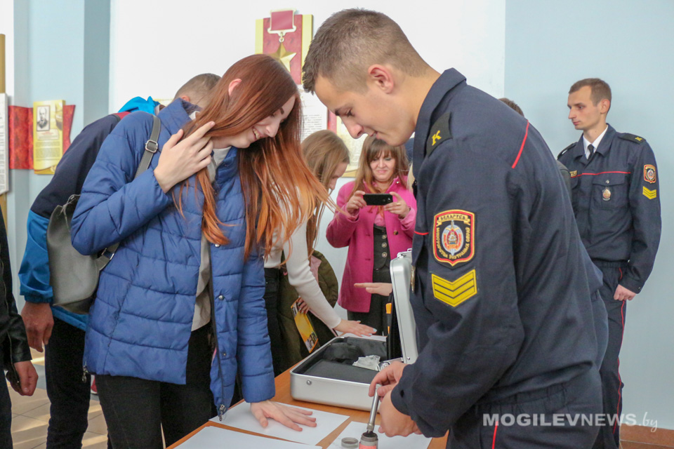 День открытых дверей прошел в Могилевском институте МВД. Фото