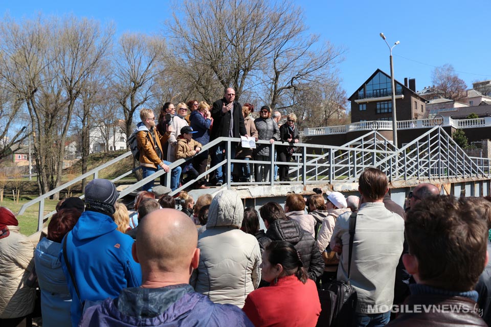 В день 77-летия  «Могилевского цунами» прошла экскурсия по местам событий