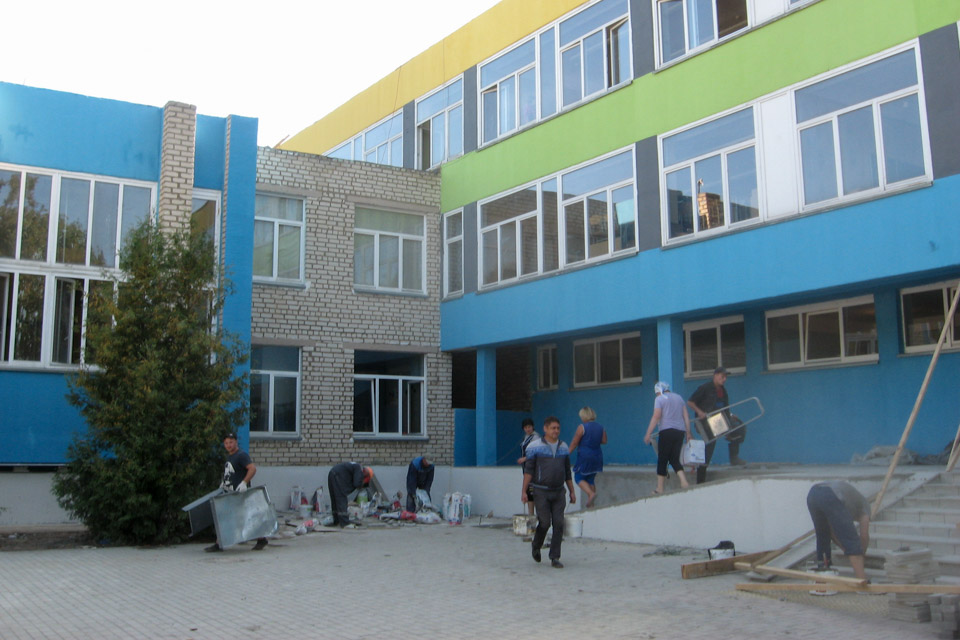 Ремонт школы №2 в Черикове планируется завершить к началу учебного года