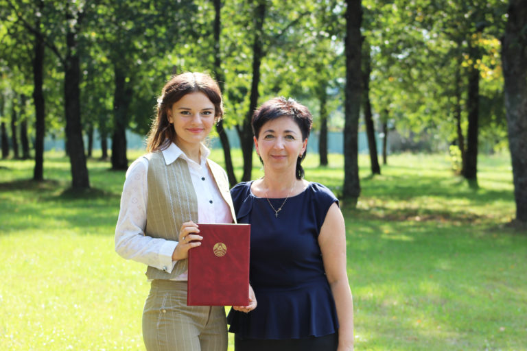 Школьница из Чаусского района удостоена первой премии Специального фонда Президента Республики Беларусь