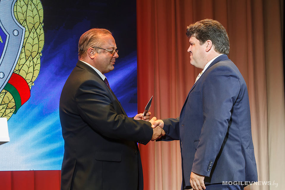 100-летие органов государственного контроля отмечают работники КГК Могилевской области. Фото