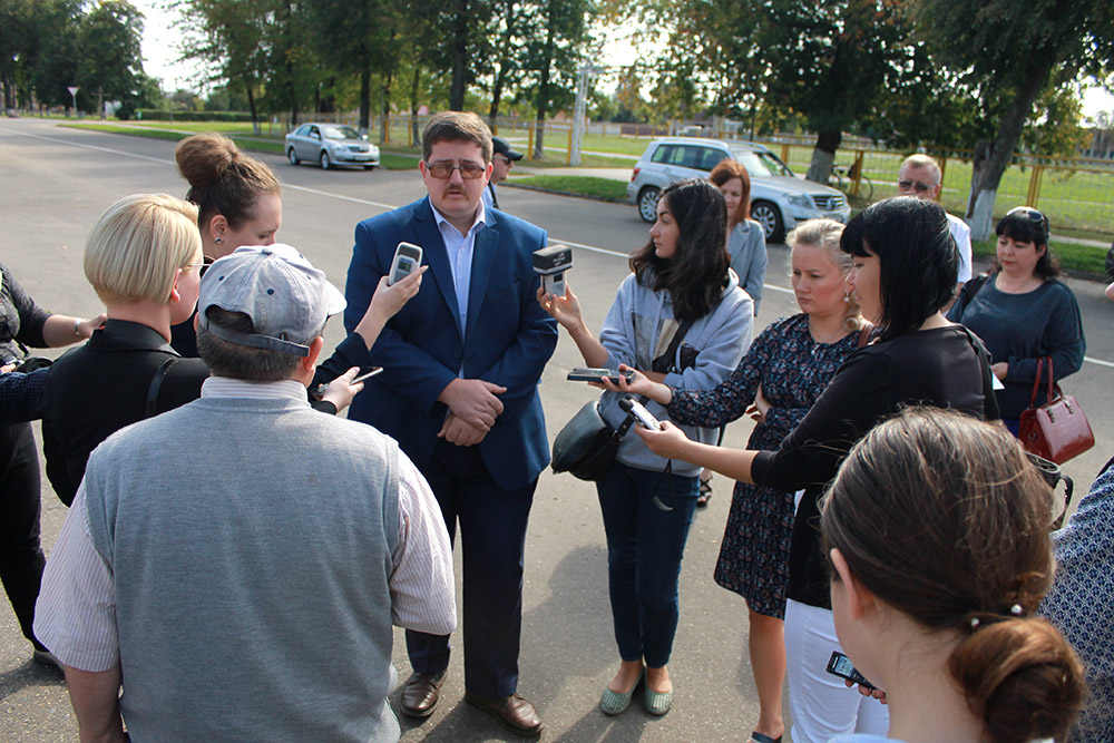 Представители республиканских СМИ посетили Быховский район. Фото