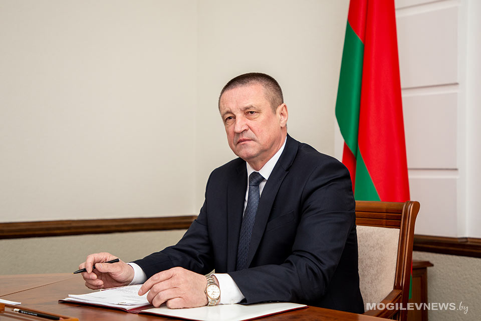 «Прямую линию» проведет председатель Могоблисполкома Леонид Заяц 21 сентября