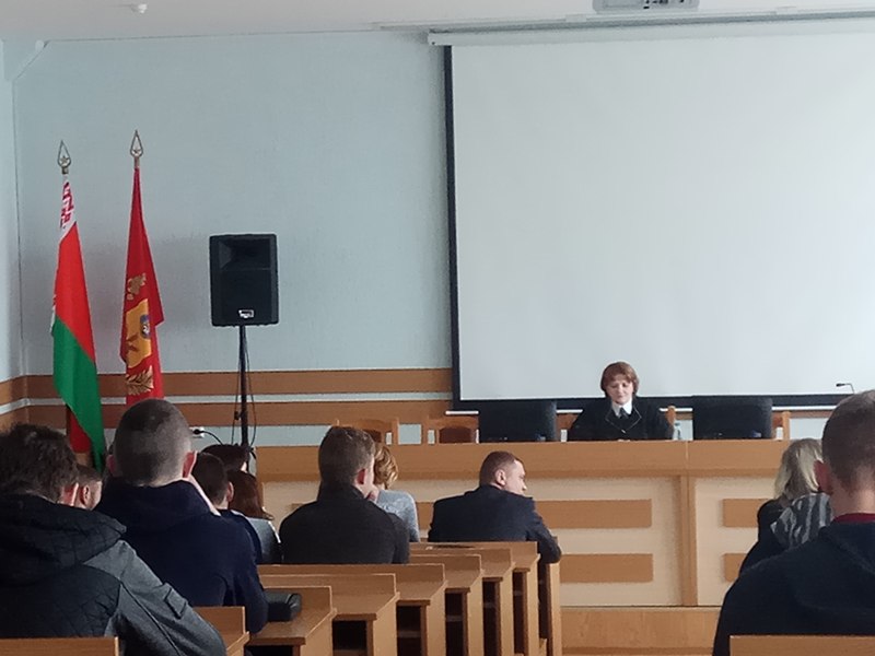 Выездное заседание суда прошло в агролесотехническом колледже имени К.П. Орловского