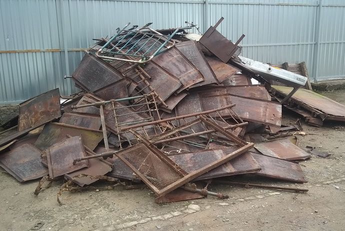 Более 2 тонн лома черного металла задержали в Быховском районе