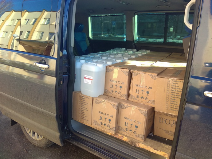 Незаконную перевозку спирта и водки пресекли в Осиповичском районе