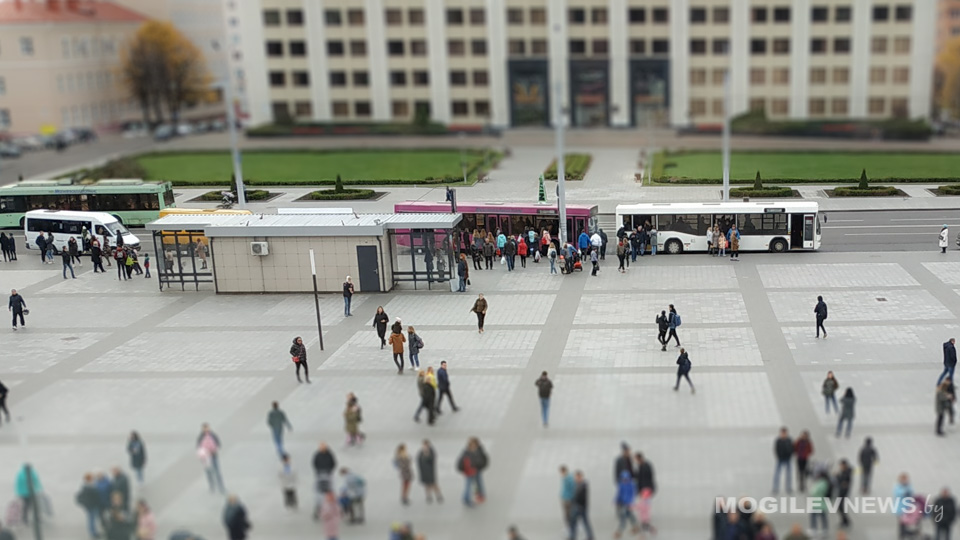 Остановочный павильон от диагностического центра в Могилеве перенесли на проспект Мира