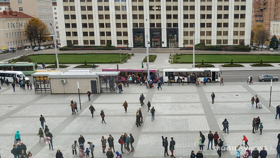 Новую скульптурную композицию планируют установить перед Могилевским горисполкомом