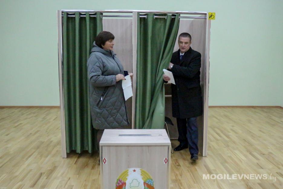 Досрочно проголосовало 39,11 процента избирателей Могилевщины